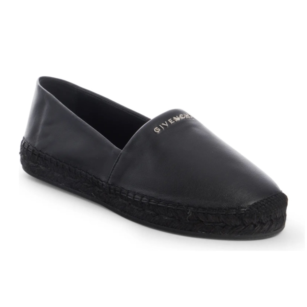 NIB $695 GIVENCHY Mono Espadrille BLACK/ BLACK, Size 11US / 41EU